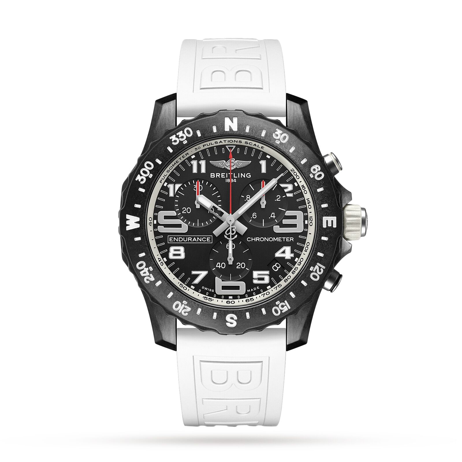 Breitling black rubber band store