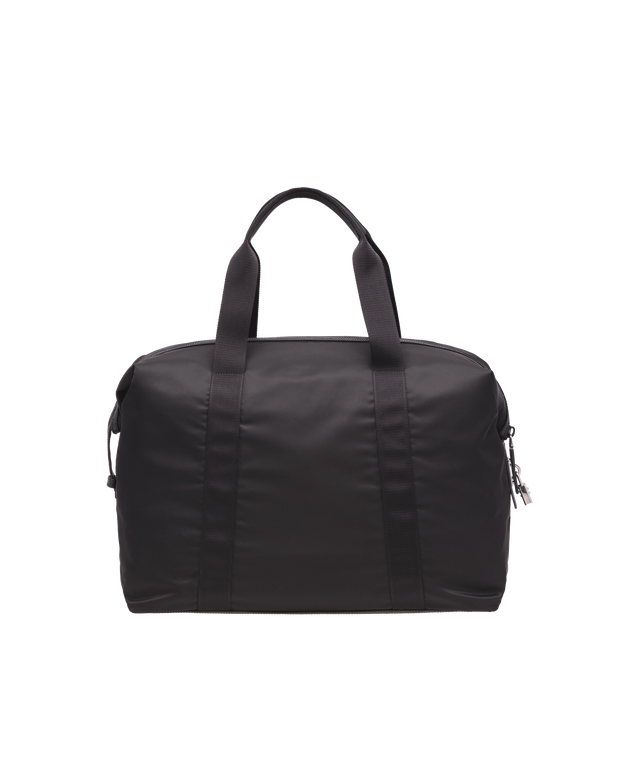Re-Nylon and Saffiano leather duffle bag, , hi-res