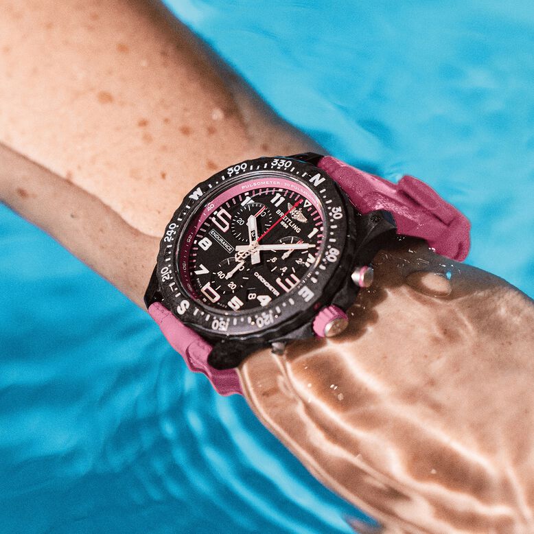 Endurance Pro 38mm Unisex Watch Pink Rubber, , hi-res