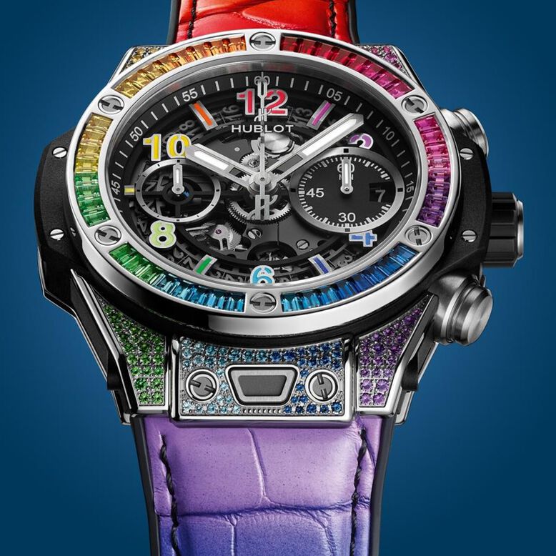 Big Bang Unico Titanium Rainbow 42mm, , hi-res