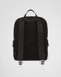 Re-Nylon and Saffiano leather backpack, , hi-res