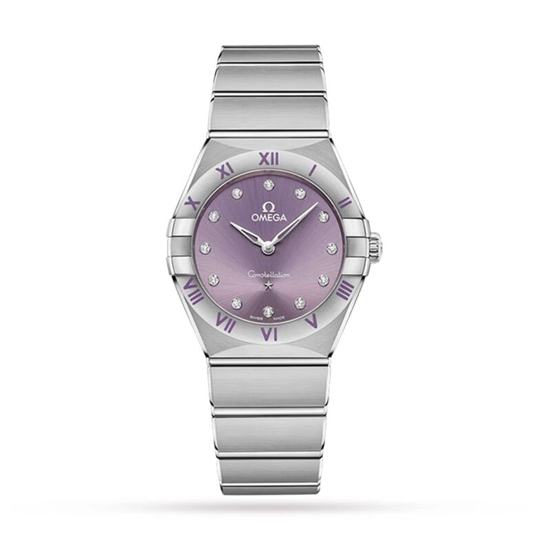 Constellation Co-Axial 28mm Ladies Watch Purple, , hi-res