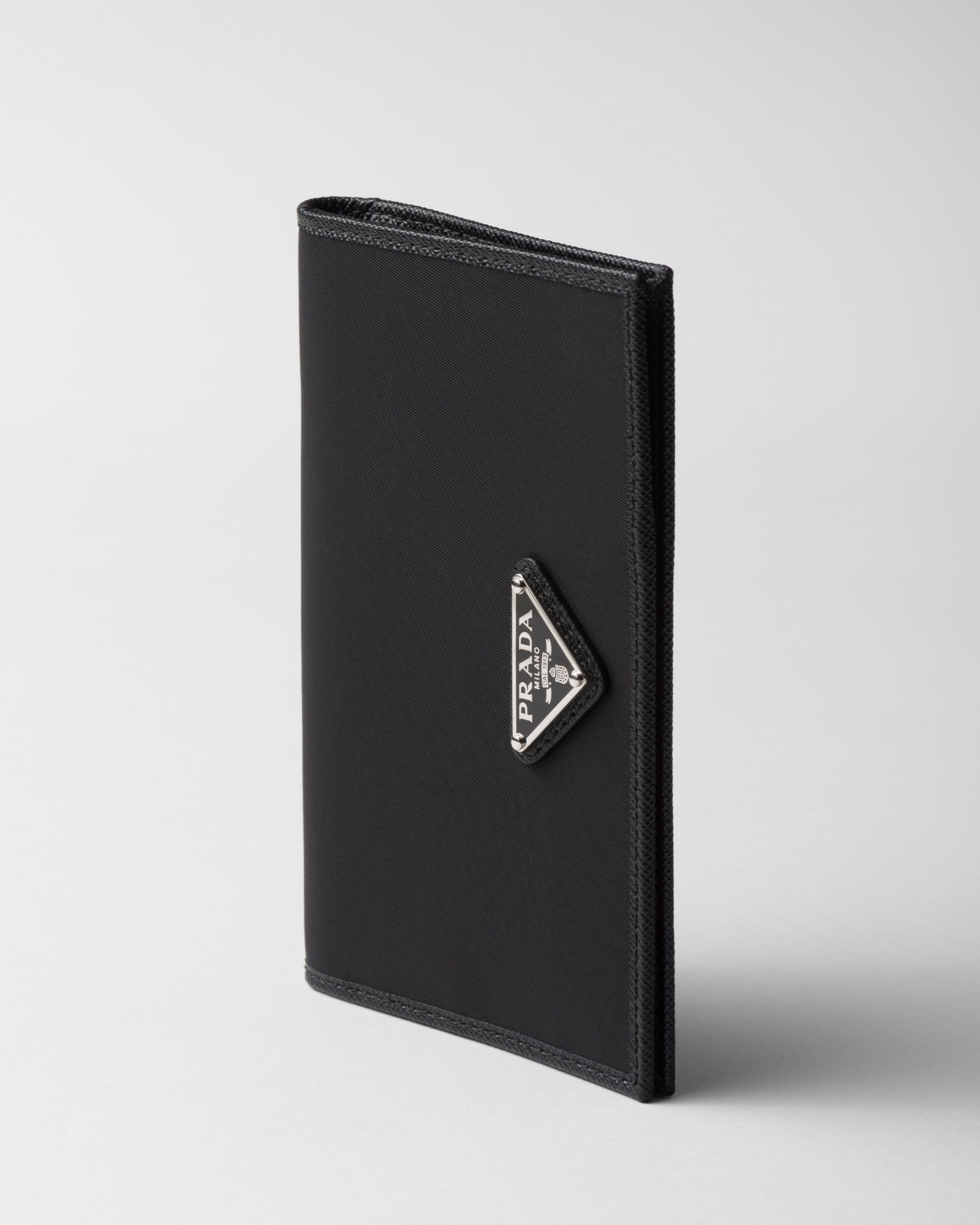 Prada document holder wallet hot sale