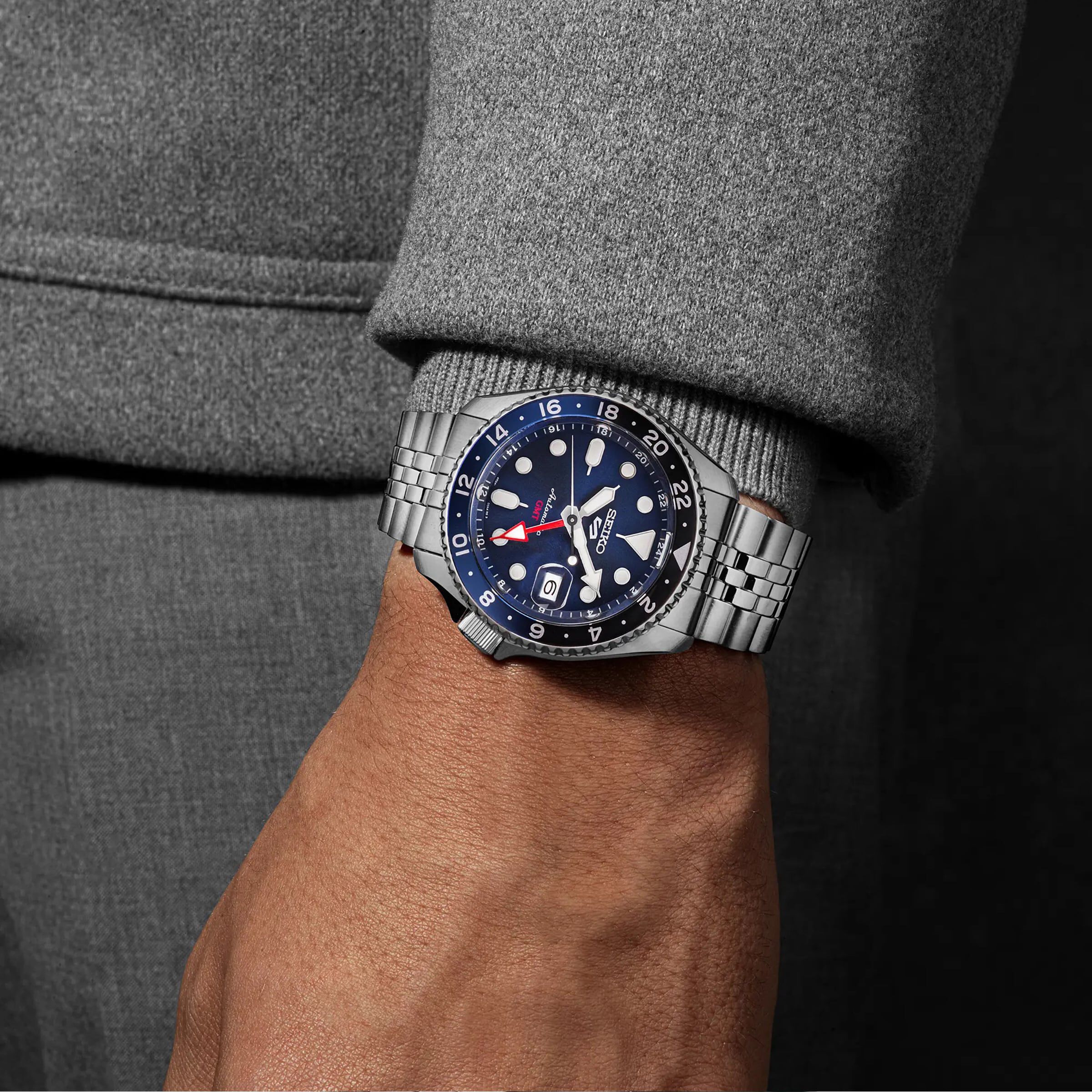 Blueberry GMT SKX Re Interpretation 42.5mm Mens Watch