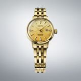 Presage Cocktail Time 'Eggnog' 30mm Ladies Watch Gold Ombre Dial, , hi-res