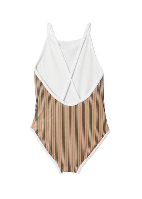 Icon Stripe Nylon Swimsuit, , hi-res