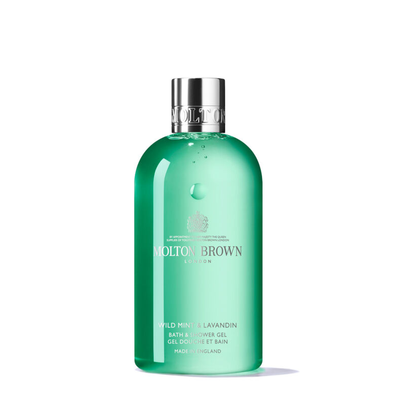 Wild Mint &amp; Lavandin Bath &amp; Shower Gel, , hi-res