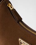 Prada Arqu&eacute; suede shoulder bag, , hi-res