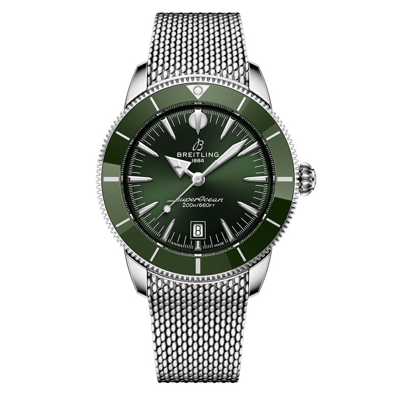 Superocean Heritage B31 Automatic 44mm Mens Watch Green, , hi-res
