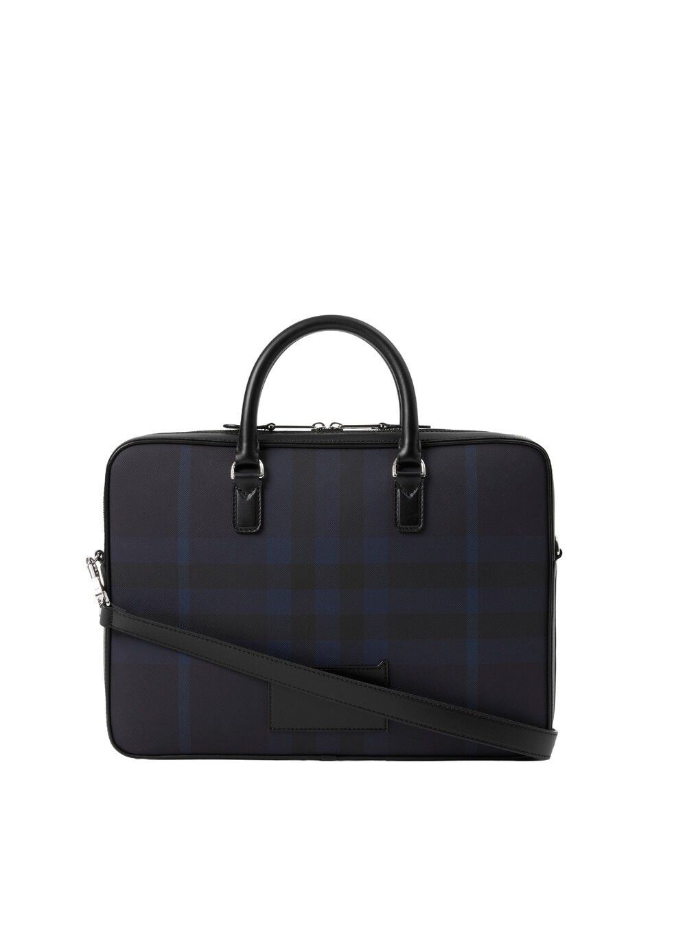Burberry large shop london check briefcase
