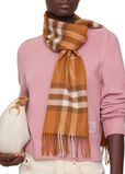 Check Cashmere Scarf, , hi-res