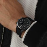 Pilot Performance Chronograph 41mm Mercedes AMG Petronas Formula OneTM Team Mens Watch Black Rubber, , hi-res