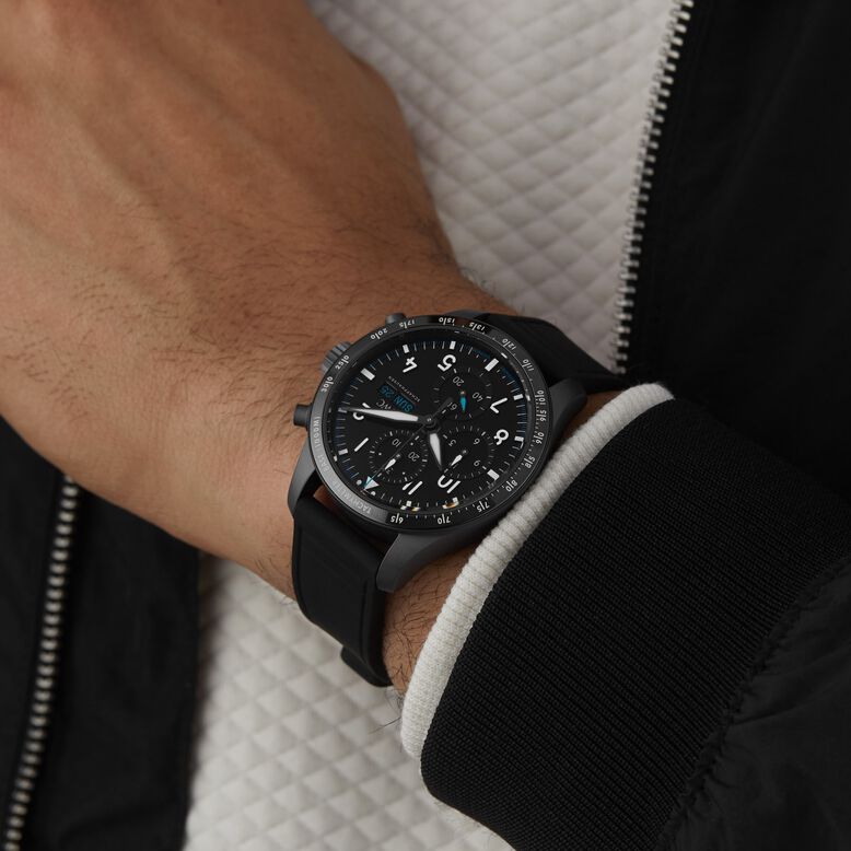 Pilot Performance Chronograph 41mm Mercedes AMG Petronas Formula OneTM Team Mens Watch Black Rubber, , hi-res