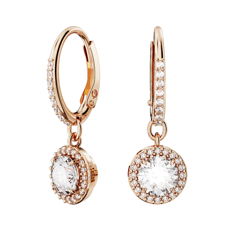 Una Angelic Earrings - White Ros, , hi-res