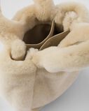 Mini shearling handbag, , hi-res
