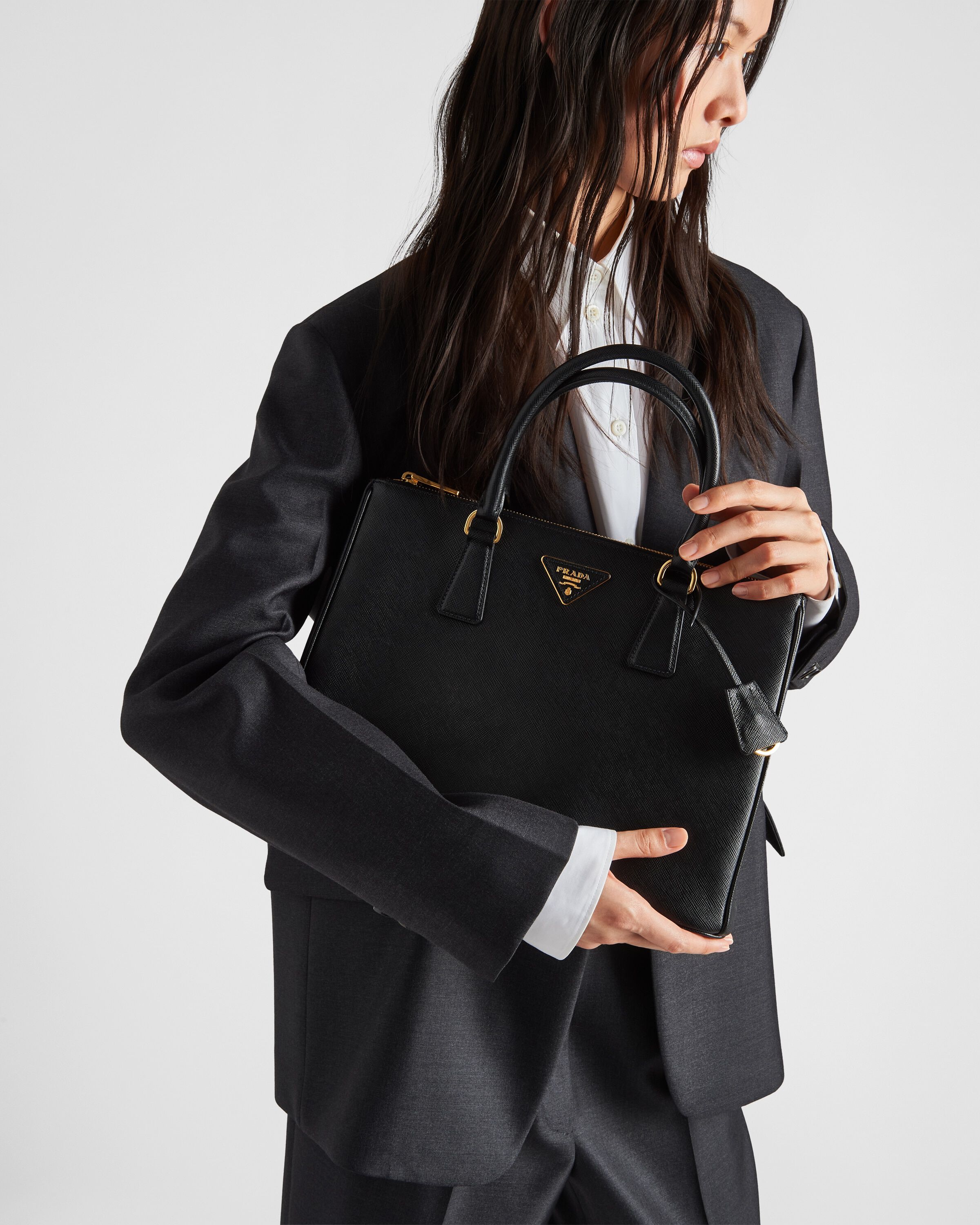 Large Prada Galleria Saffiano leather bag