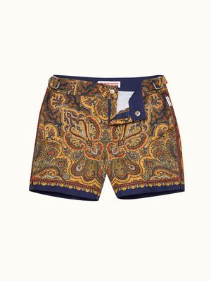 Russell Mystique Paisley Lagoon Blue/White