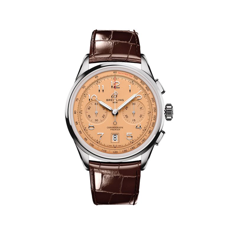 Premier B01 Chronograph 42mm Mens Watch Copper, , hi-res
