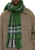 Check Mohair Wool Scarf, , hi-res