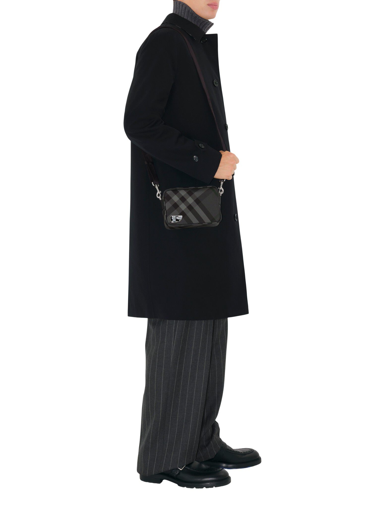 BURBERRY｜ (Grid Phone bag (8104036)) Burberry Grid Phone Bag Leather Accessories | Heathrow