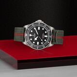 Pelagos FXD Manufacture Calibre MT5602 42mm Titanium Case Green Fabric Strap, , hi-res