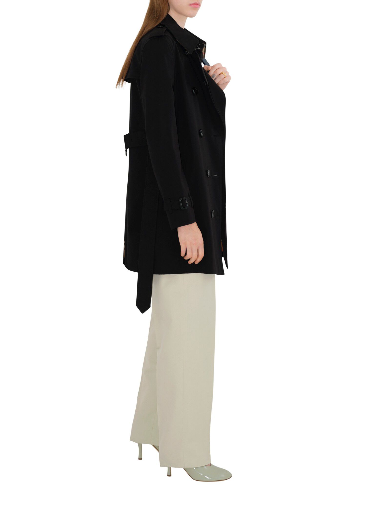 Wool Coat Trench Kensington Burberry Burberry Kensington Cashmere