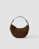 Prada Arqu&eacute; suede shoulder bag, , hi-res
