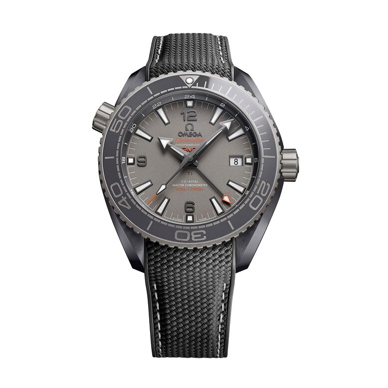 Seamaster Planet Ocean 600M Co-Axial Master Chronometer GMT 45.5mm Mens Watch Grey, , hi-res