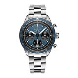 Multichron Pilot Chronograph Automatic 42mm Unisex Watch Blue Dial, , hi-res