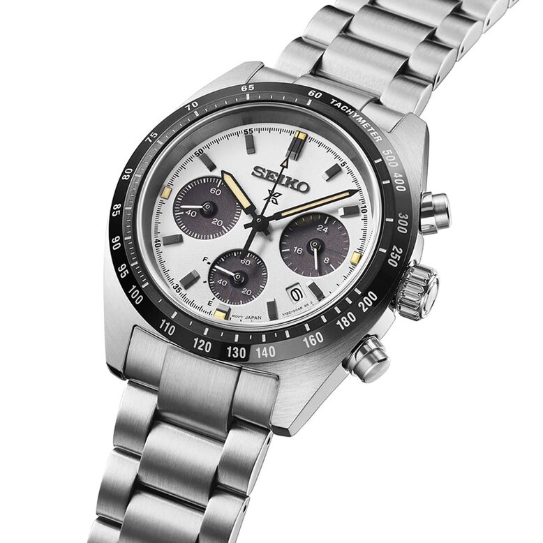 Speedtimer &lsquo;Youngtimer&rsquo; 39mm Mens Watch White, , hi-res