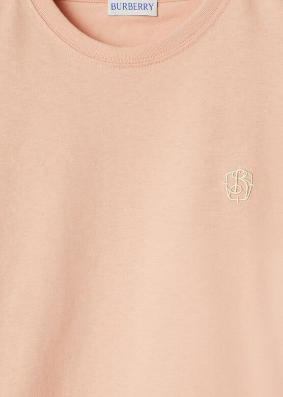 Boxy Cotton T-shirt, , hi-res