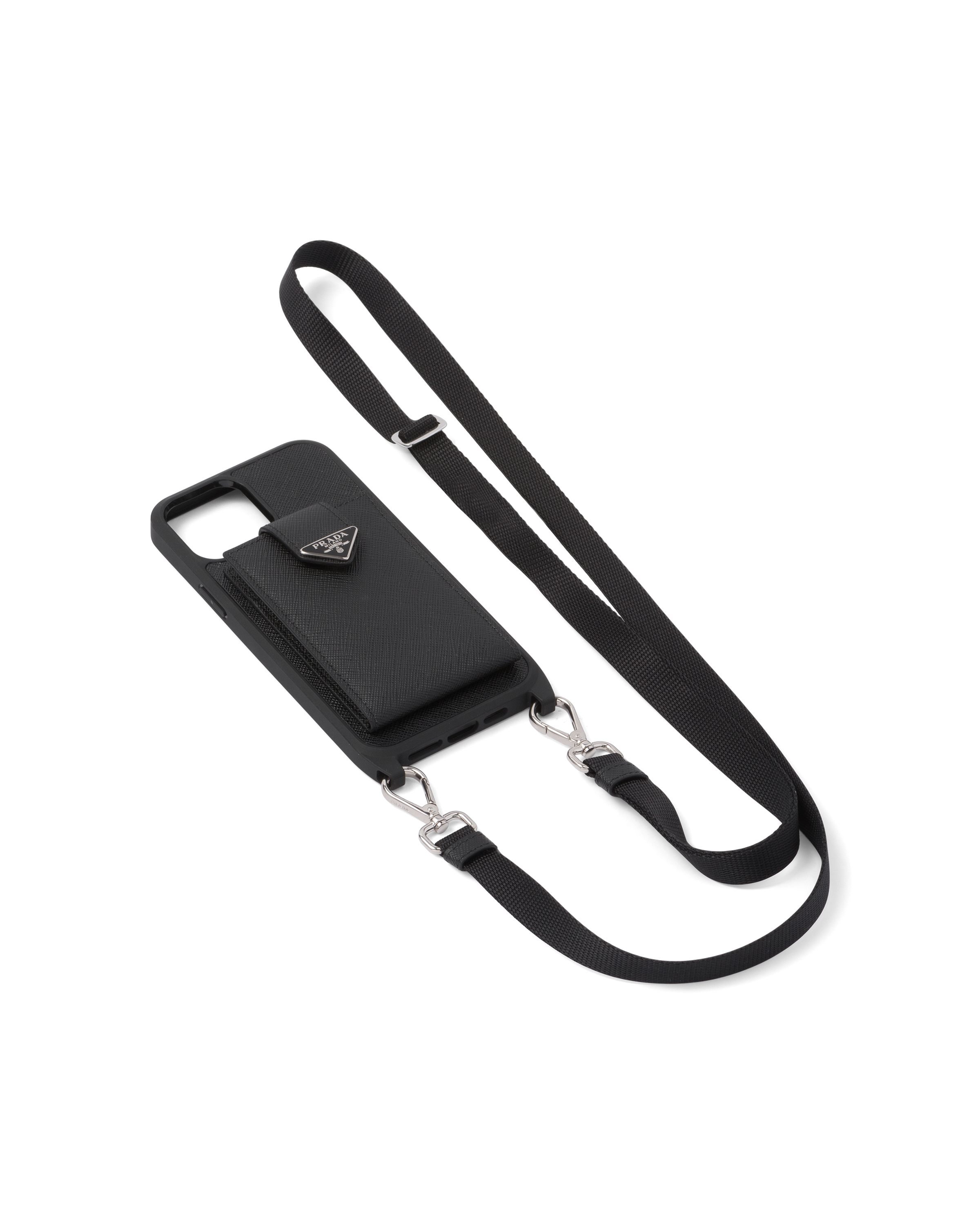 Black Leather Saffiano iPhone 13 Case 13 Pro 13 Pro Max 