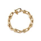 Tiffany City HardWear link bracelet in 18k gold, , hi-res