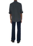 Slim Fit Cotton Shirt, , hi-res