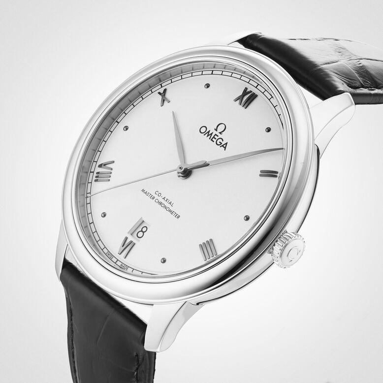 De Ville Prestige Co-Axial Master Chronometer 40mm Mens Watch Silver, , hi-res
