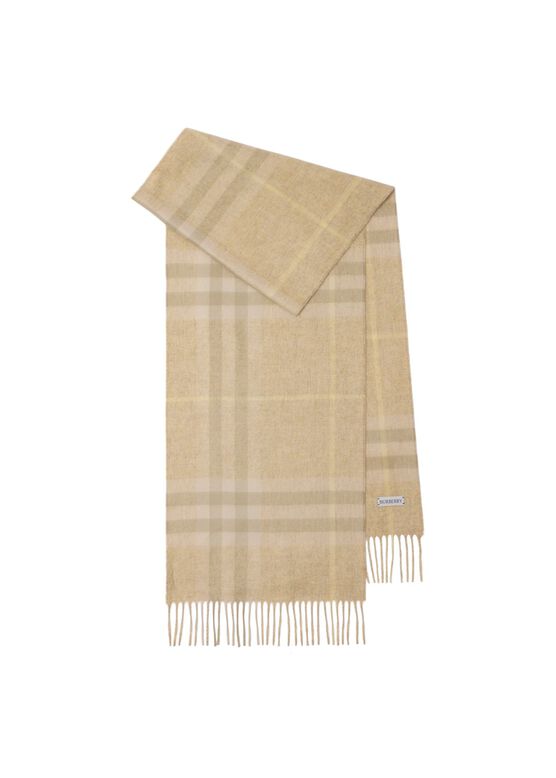 Check Cashmere Scarf, , hi-res