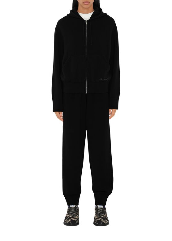 Wool Blend Zip Hoodie, , hi-res