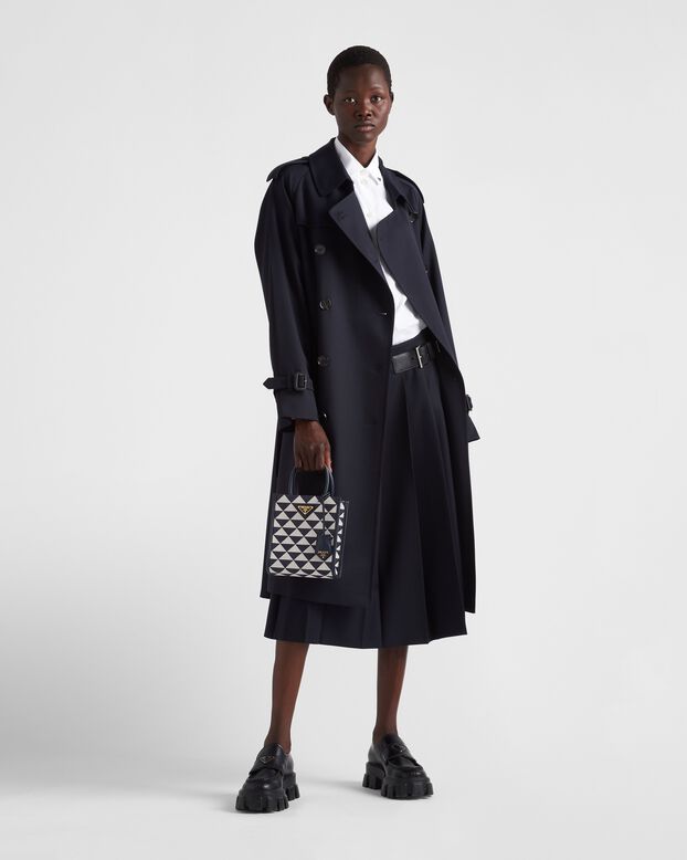 Prada Symbole embroidered fabric mini bag, , hi-res