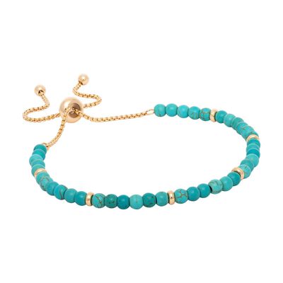 Asteris Toggle Bracelet - Turquoise