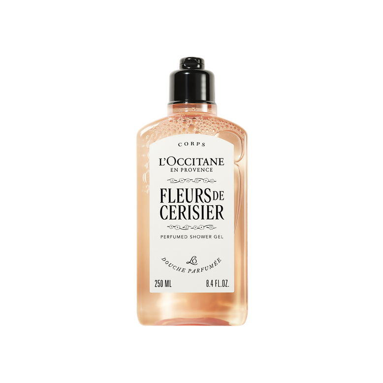 Fleurs De Cerisier Perfumed Shower Gel, , hi-res