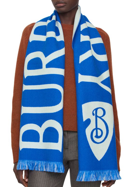 Logo Wool Scarf, , hi-res