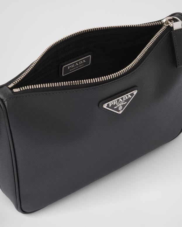 Saffiano-leather shoulder bag, , hi-res
