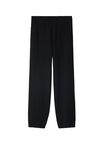 Check Label Cotton Jogging Pants