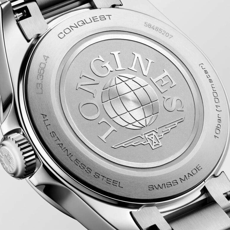 Conquest Quartz 30mm Ladies Watch Mother Of Pearl, , hi-res