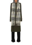 Wide Check Cashmere Scarf, , hi-res