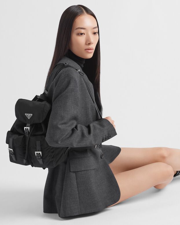 Small Re-Nylon backpack, , hi-res