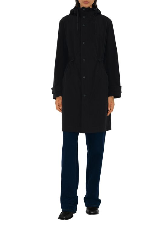 Nylon Cotton Parka, , hi-res