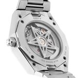 Defy Skyline 36mm Steel Automatic Watch - Green, , hi-res