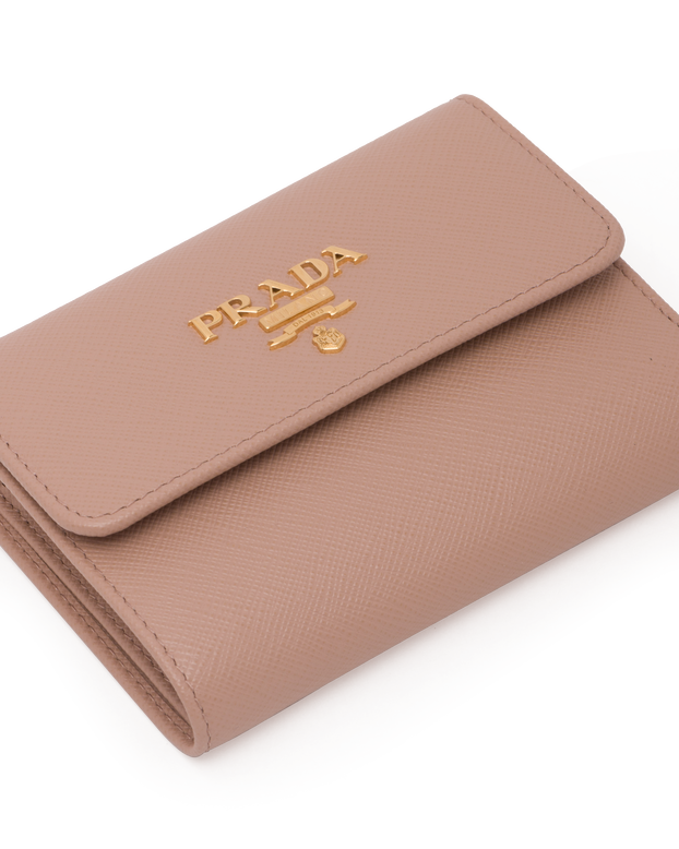 Small Saffiano Leather Wallet, , hi-res