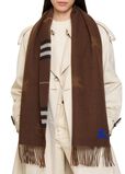 Reversible EKD Check Cashmere Scarf, , hi-res